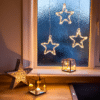 Malmo Star Fensterdeko Set - LED Fensterdeko Set - Ansicht 2