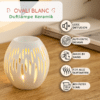 Ovali Blanc Duftlampe - Aromalampe - Ansicht 2